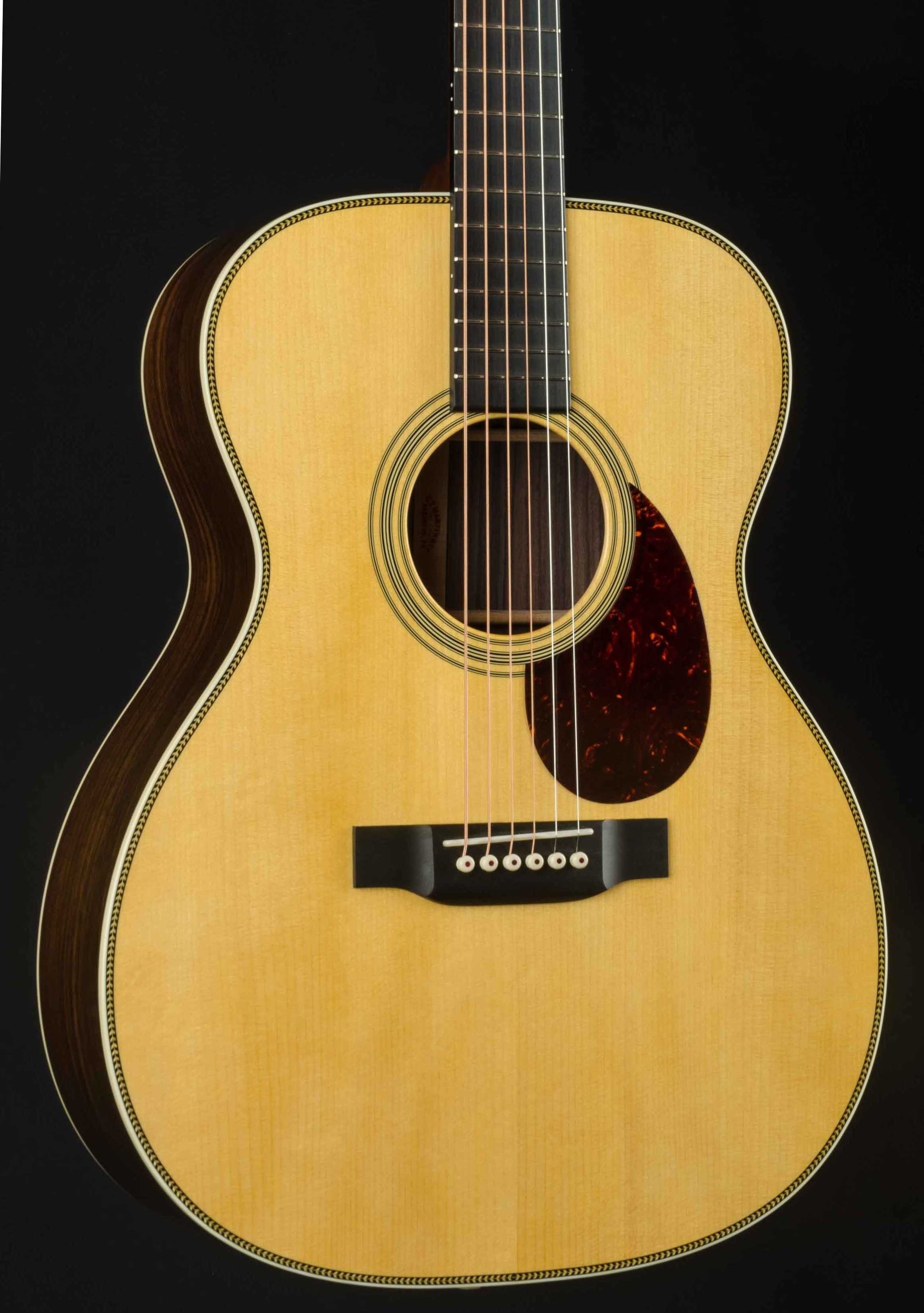 Martin OM-28 custom Adirondack and Rosewood - Down Home Guitars