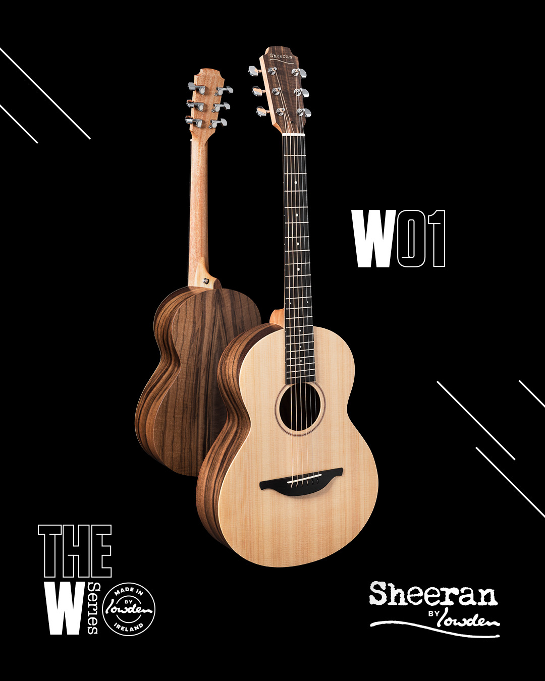 Sheeran W-01 Cedar u0026 Walnut