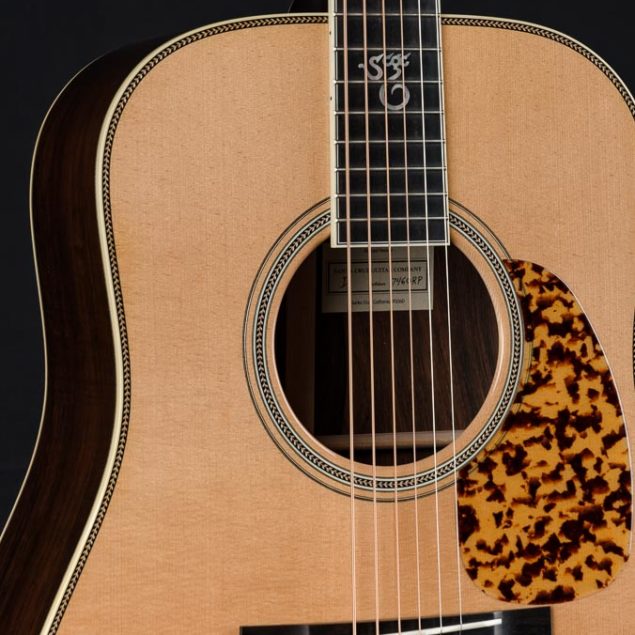 Instrument Tony Rice Santa Cruz Tony Rice Pro Brazilian Rosewood and European Spruce | Down ...
