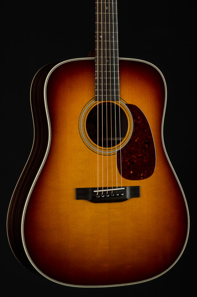 Collings D2H Sunburst Indian Rosewood And Sitka Spruce With 1 23 32 