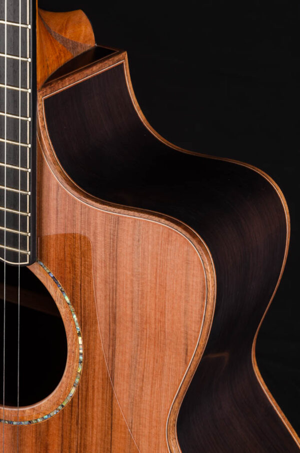 Lowden F-50C Brazilian Rosewood and Sinker Redwood with Bevel