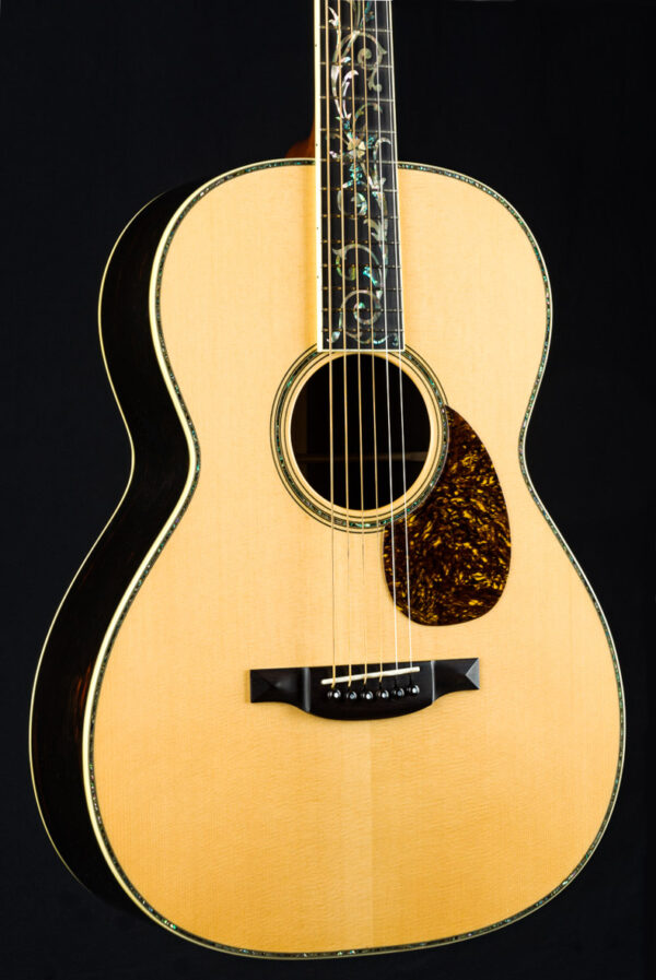 Bourgeois OM 12 fret Tree of Life Brazilian 908 (11)