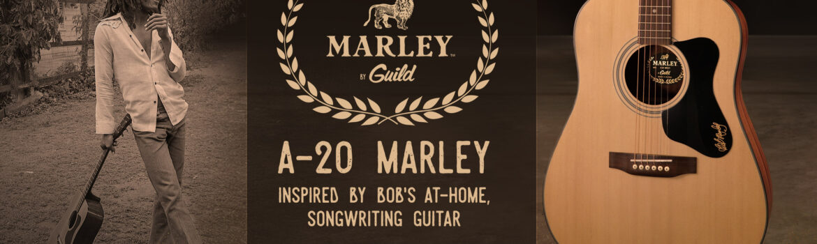 The Guild A-20 Bob Marley in stock- Win one today!