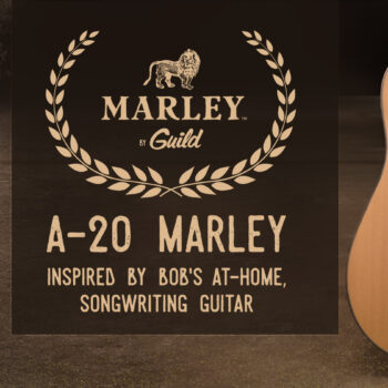 The Guild A-20 Bob Marley in stock- Win one today!