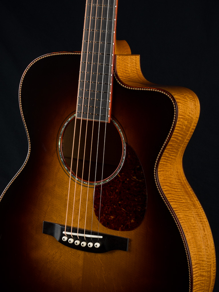 Bourgeois OMC LSH Deep Body Aged Tone Bearclaw Sitka Spruce and Flamed ...