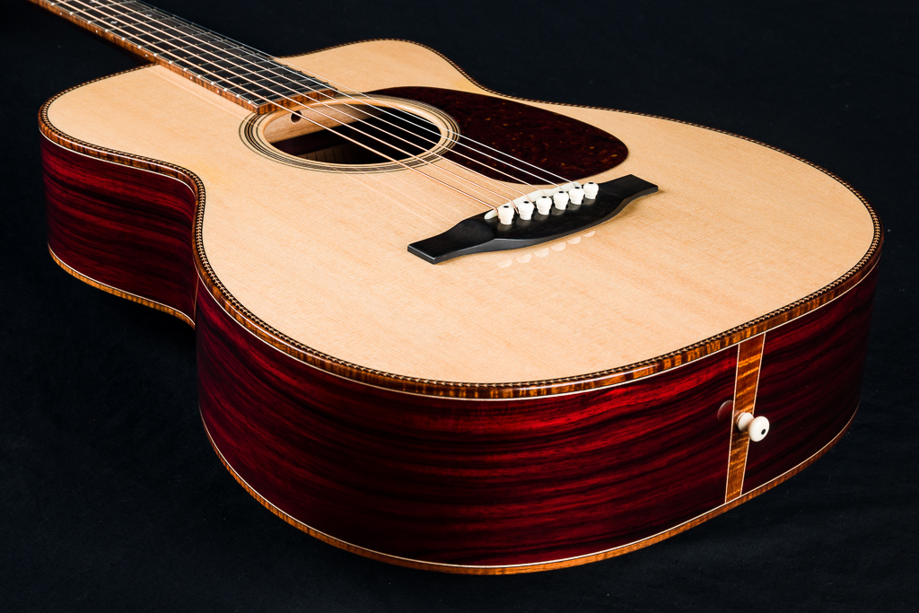Bourgeois 00-12C “The Coupe” DB Signature Deluxe Maritima Rosewood and Port  Orford Cedar