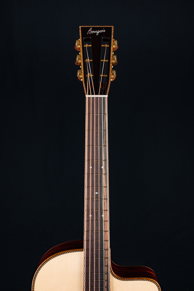 Bourgeois OMSC 12-Fret DB Signature Deluxe Italian Spruce and 