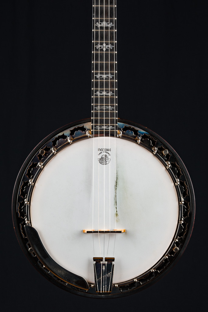 Deering 40th Anniversary Limited Edition White Oak Banjo Used 