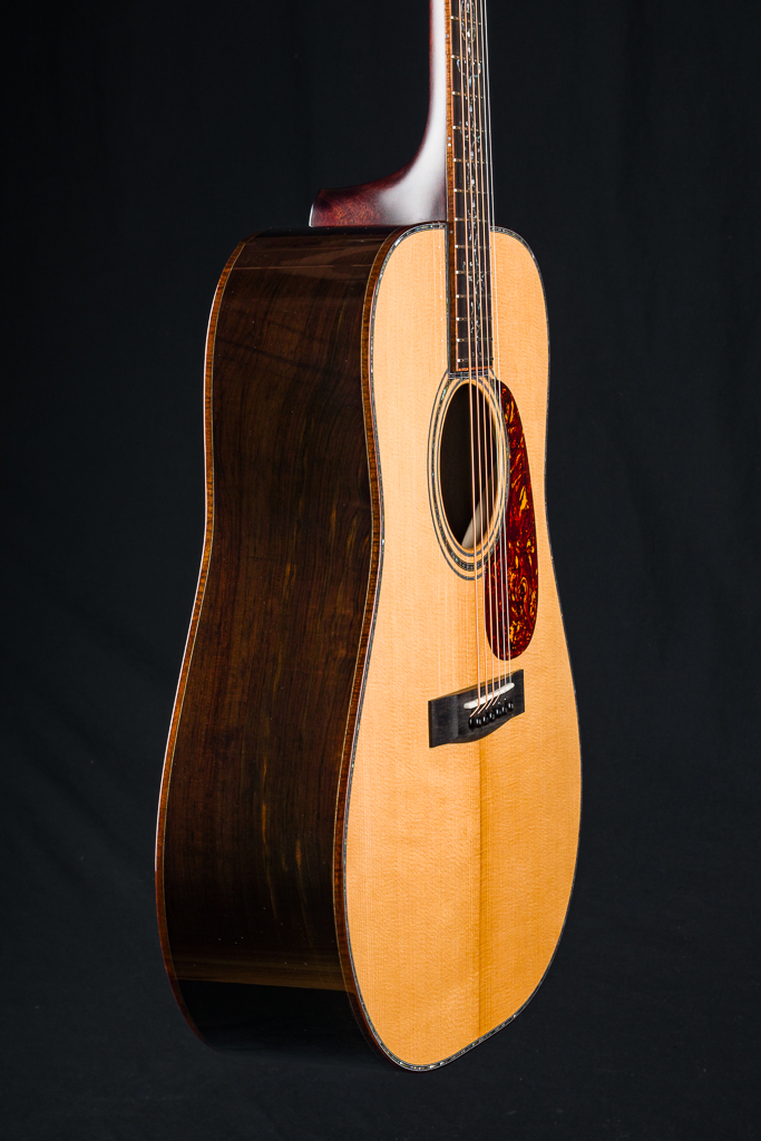 Huss & Dalton TD-R 42 Double Necklace Custom Brazilian Rosewood and Thermo  Cured Adirondack Spruce with Paua Pearl