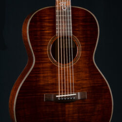 Santa Cruz 000 All Flamed Koa Full Body Sunburst Custom Used (2023)