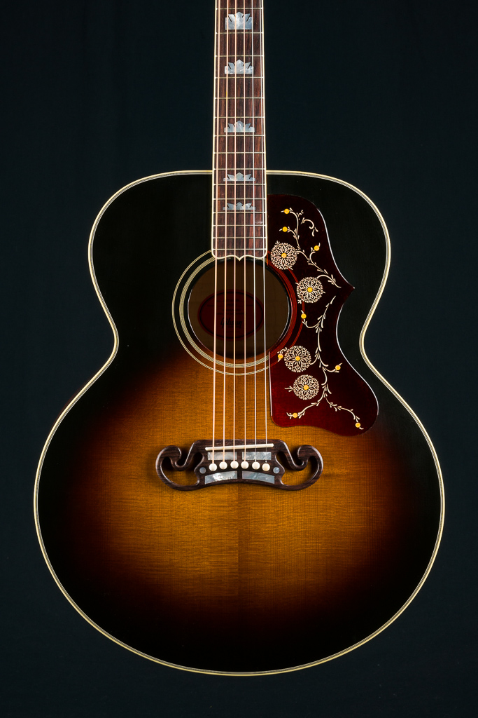 Gibson 1957 SJ-200 Sunburst Flamed Maple and Torrefied Sitka