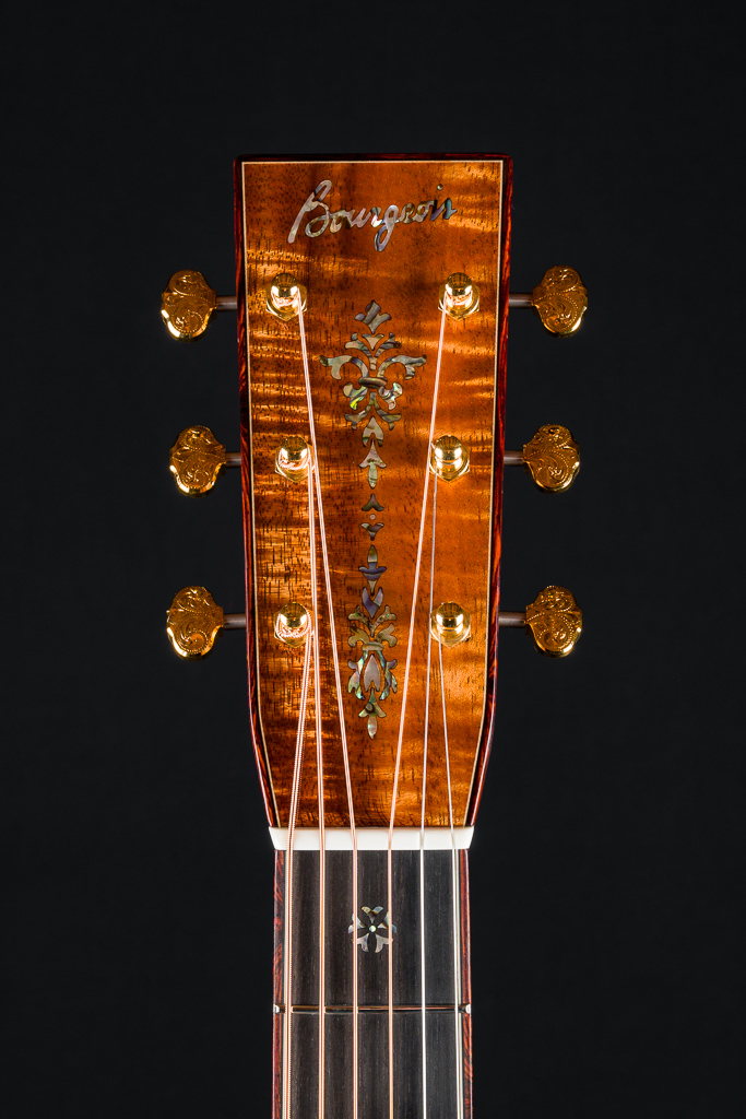 Bourgeois GA-42 All Flamed Koa Grand Auditorium Custom | Down Home