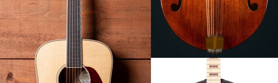 Raffle to Win a Bourgeois Guitar, Eastman Mandolin or Goodtime Banjo!