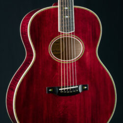Bourgeois SJ-41 Carved Back Luthier's Choice Custom #11,000 Flamed Maple and Bearclaw Adirondack Spruce Merlot