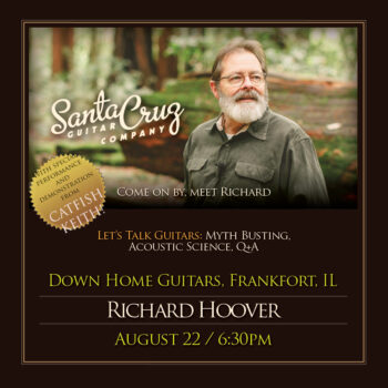 Santa Cruz Guitar Clinic w/ Richard Hoover and Catfish Keith Thursday August 22nd