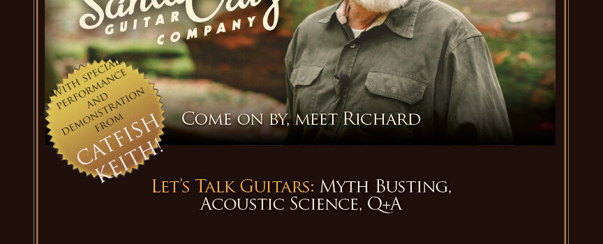 Santa Cruz Guitar Clinic w/ Richard Hoover and Catfish Keith Thursday August 22nd