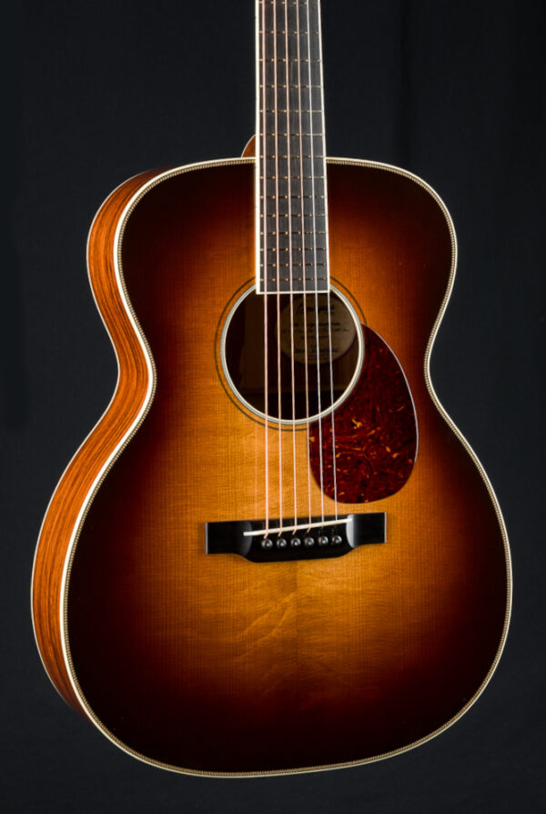 Bourgeois OM LSH Custom Aged Tone Adirondack Spruce and Granadillo
