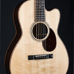 Santa Cruz 00-42 Cutaway African Blackwood and Bearclaw German Spruce Custom Used (2024)