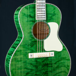 Bourgeois L-DBO 41 Jade Rabbit Presentation Custom Bearclaw Italian Spruce and Flamed Maple