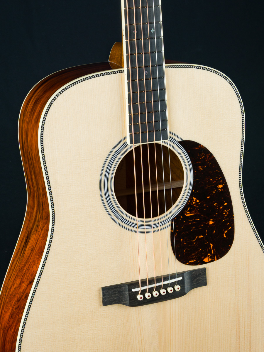 Martin D-28 Custom Cocobolo and Adirondack Spruce | Down Home Guitars