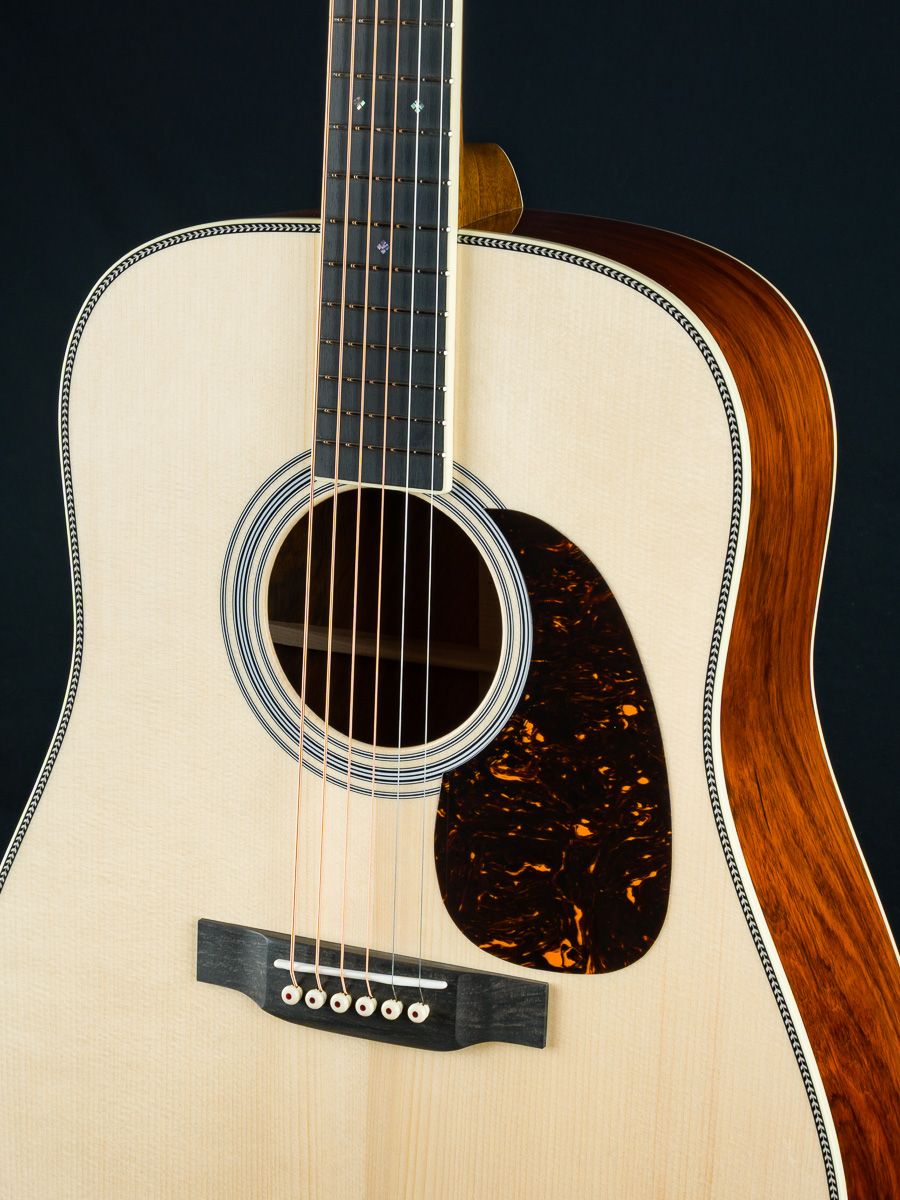 Martin D-28 Custom Cocobolo and Adirondack Spruce | Down Home Guitars