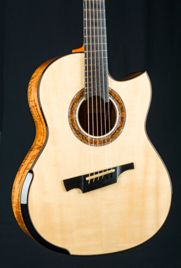 ギター Good Feeling Drive / GFD-1 albit Greenfield G1 Fan Fret Koa & Moon Spruce Used (2022) | Down Home