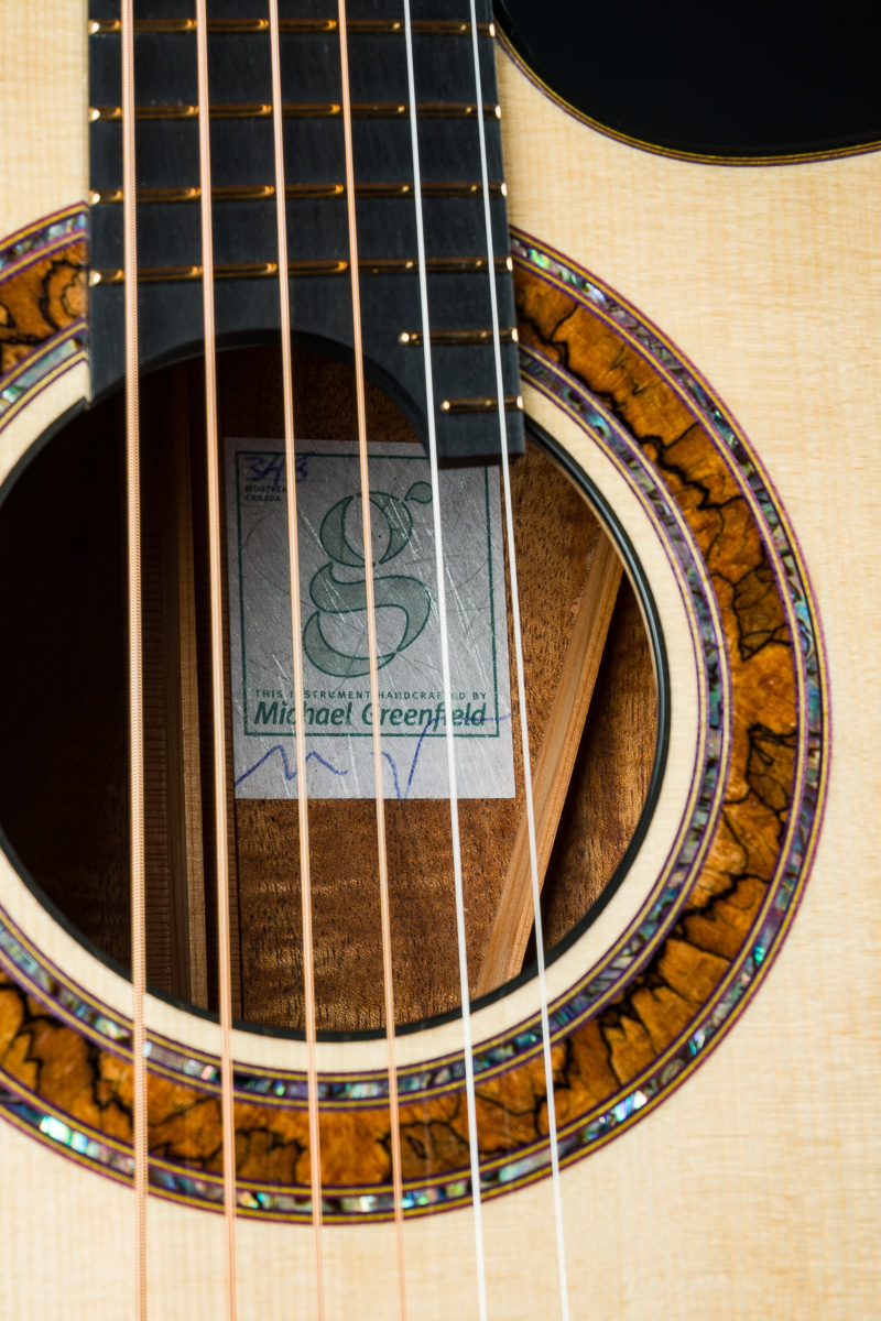 Greenfield G1 Fan Fret Koa & Moon Spruce Used (2022) | Down Home