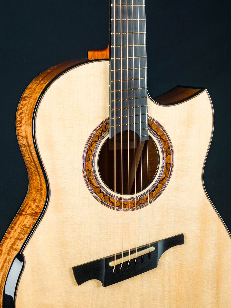Greenfield G1 Fan Fret Koa & Moon Spruce Used (2022) | Down Home