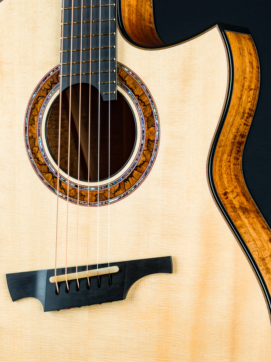 Greenfield G1 Fan Fret Koa & Moon Spruce Used (2022) | Down Home