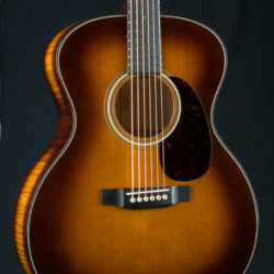 Martin GP Custom Flamed Maple and Sitka Spruce Full Body Ambertone Burst Grand Performance Used (2023)