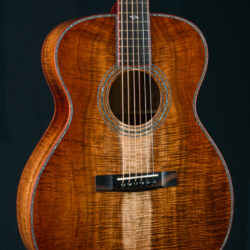 Huss & Dalton OM-42 Premium Flamed Koa Full Body Shaded Burst Custom