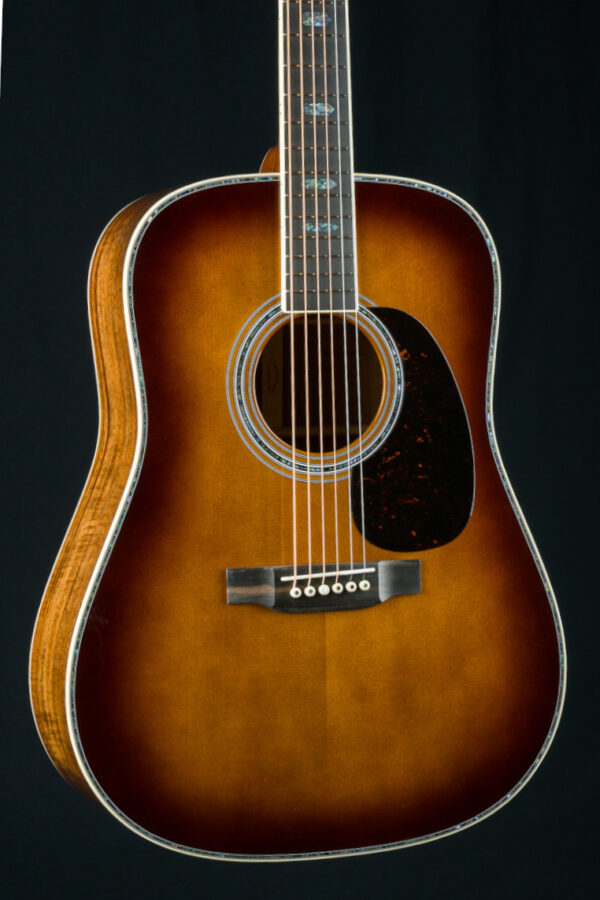 e891-d シェイプビート ダブル コア Martin D-41 Custom Premium Flamed Koa and Adirondack Spruce Amber