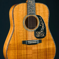Martin D-45 Custom Tree of Life Premium Highly Flamed Koa