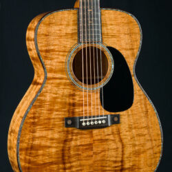 Martin J-42 Custom Exceptional Figured Koa with Paua Pearl and Koa Inlays