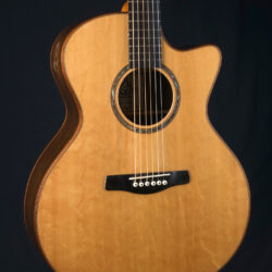 Jaffrey Small Jumbo Cutaway Wenge and Bearclaw Sitka Spruce with Pickup Used (2015)