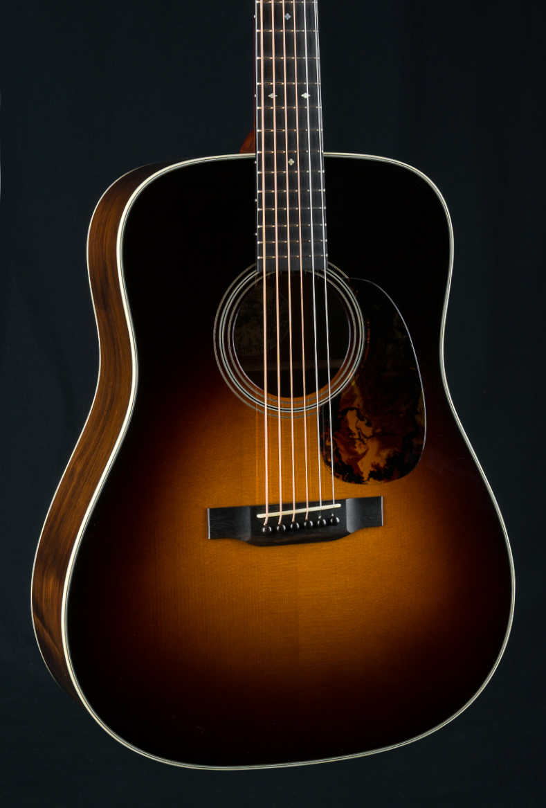 Collings D2A Hill Country Brazilian Rosewood and Adirondack Spruce Sunburst
