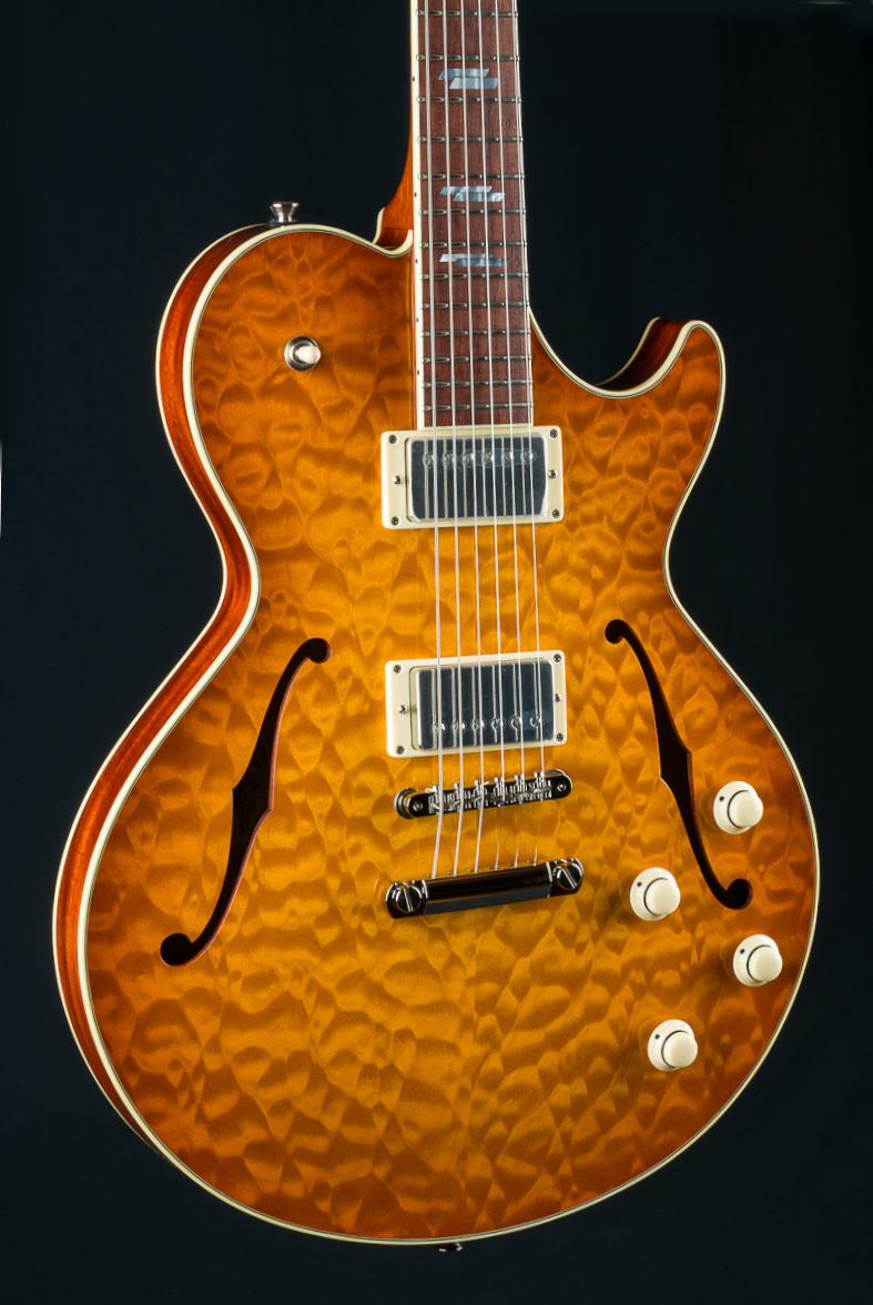 Collings SoCo DLX Quilted Maple Iced Tea DHG 25751 (11)