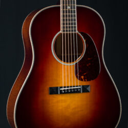 Huss & Dalton DS Art Deco Custom Fiddleback Mahogany and Bearclaw Lutz Spruce with Full Body Sunburst