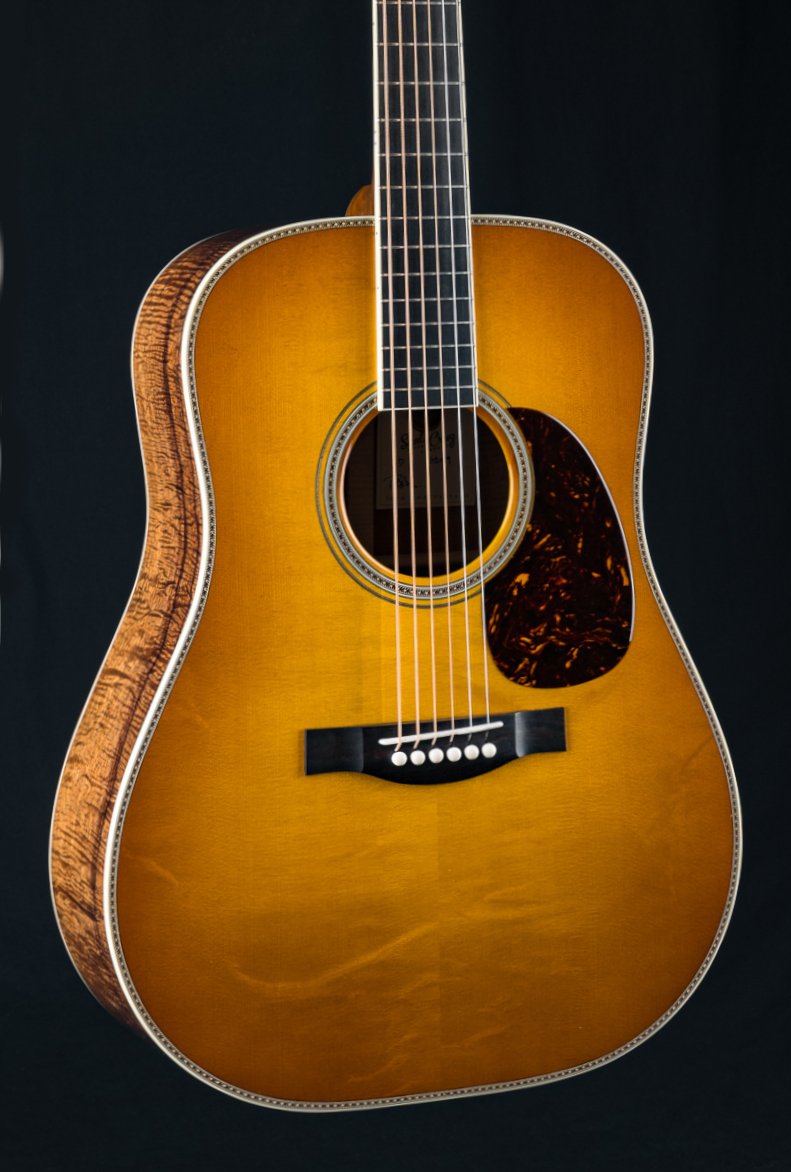 Santa Cruz D 50th Anniversary Cowgirl Koa DHG 8149 (15)