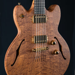 Lowden GL-J Premium Quilted Mahogany Top Custom Semi-Hollow Jazz Model
