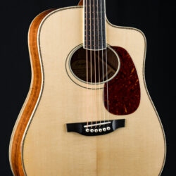 Bourgeois Nova Deluxe Thin Body Dreadnought Custom Panamanian Rosewood and Adirondack Spruce