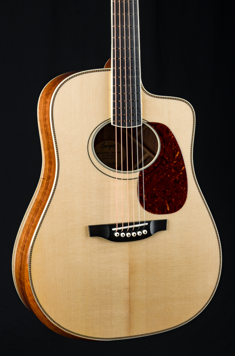 Bourgeois Nova Deluxe Cutaway Panama Rosewood DHG 10605 (11) Bourgeois Nova Deluxe Cutaway Panama Rosewood DHG 10605 (11)