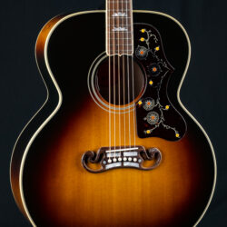 Gibson SJ-200 Sunburst Figured Maple and Sitka Spruce Super Jumbo with Pickup Used (2024)