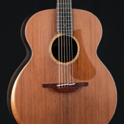 Lowden O-50 Ancient Bog Oak and Sinker Redwood with Leaf Inlays