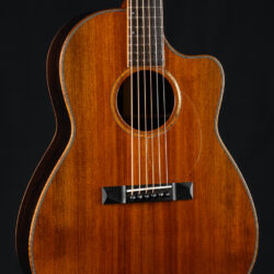 Huss & Dalton FS Old Growth Bridge Trestle Redwood and African Blackwood Custom Used (2022)