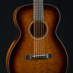 Martin 0 14-Fret Custom All Premium Flamed Mahogany with Full Body Jeff Tweedy Sunburst
